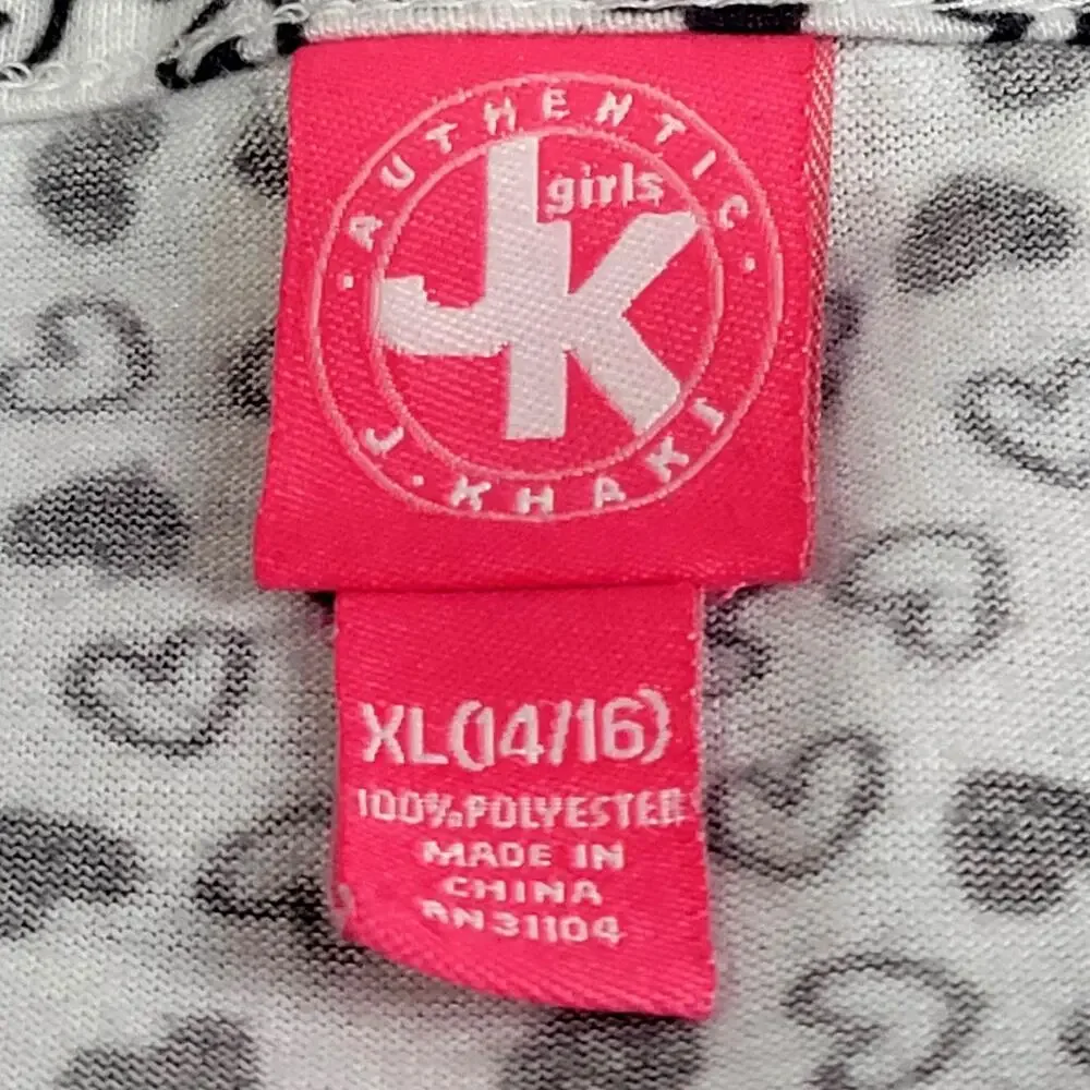 J Khaki Pug‎ 2-Piece Outfit Girl's Size XL